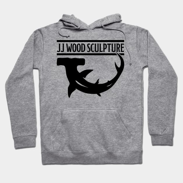 JJ Wood Sculpture Logo Hoodie by JJ Wood Sculpture